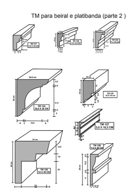 pingadeiras, beiral, bancos de concreto